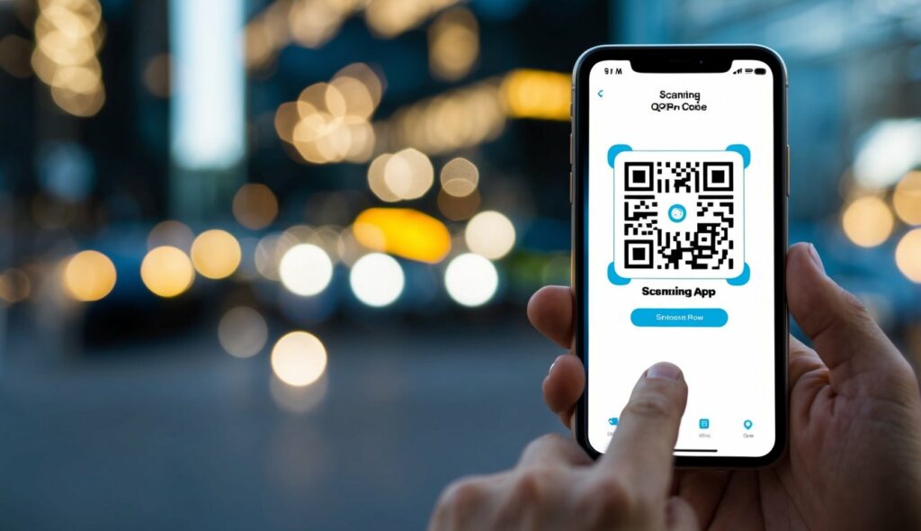 como ler QR code na própria tela