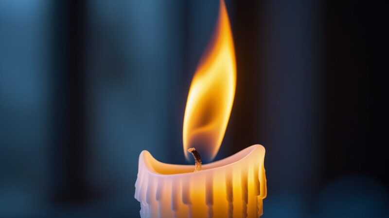Chama da Vela Alta e Pontuda: Significados e Interpretações Espirituais